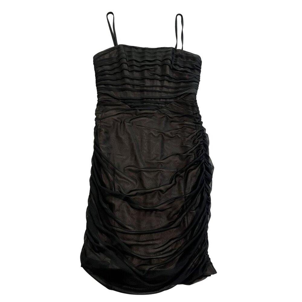 Azazie Black Mini Dress